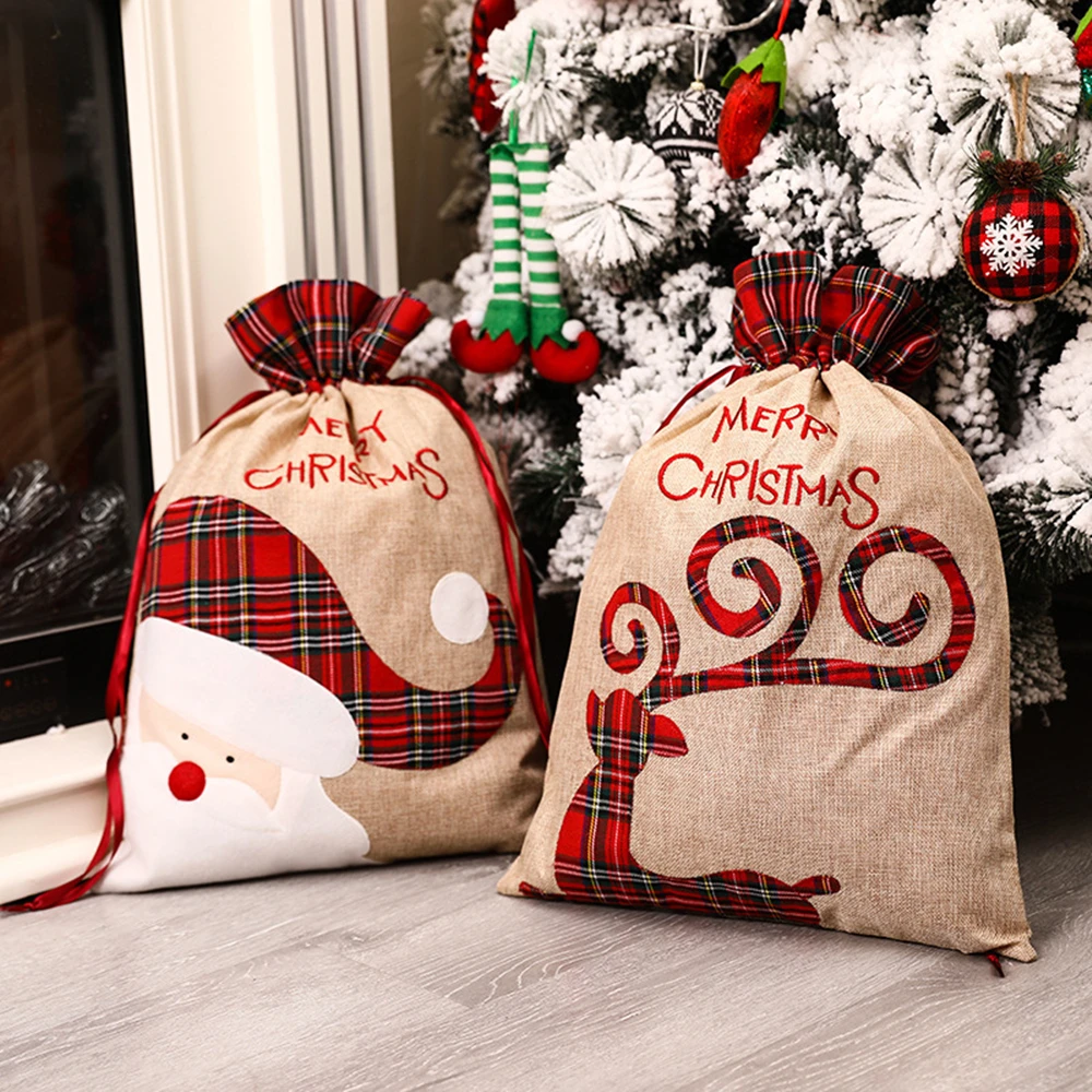 Luxury Xmas Bags - Duża torba na prezenty świąteczne ze