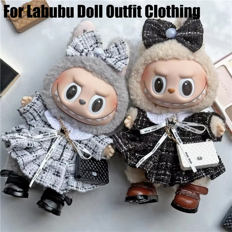 Luxury Bags Trending - 15 17cm Ubranka dla lalki Labubu,