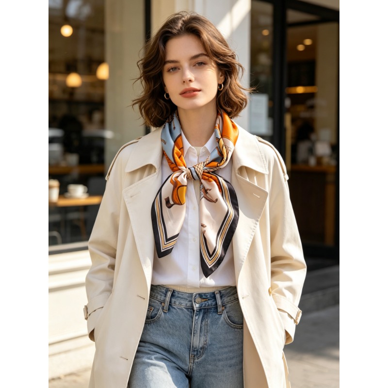 Luksusowa apaszka kwadratowa z – Luxury Bags For Travel recenzja i cena