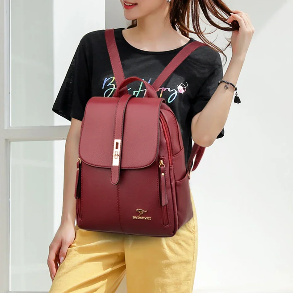 Damski skórzany plecak o dużej – Luxury Bags For Travel recenzja i cena