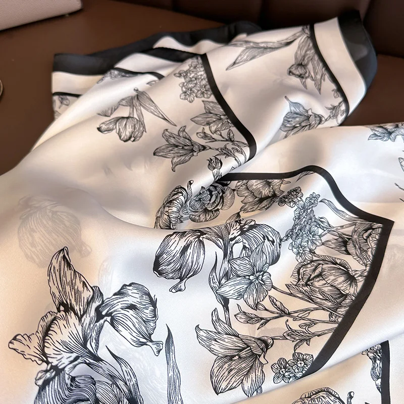 70*70cm luksusowy kwiatowy nad – Luxury Bags Trending recenzja i cena