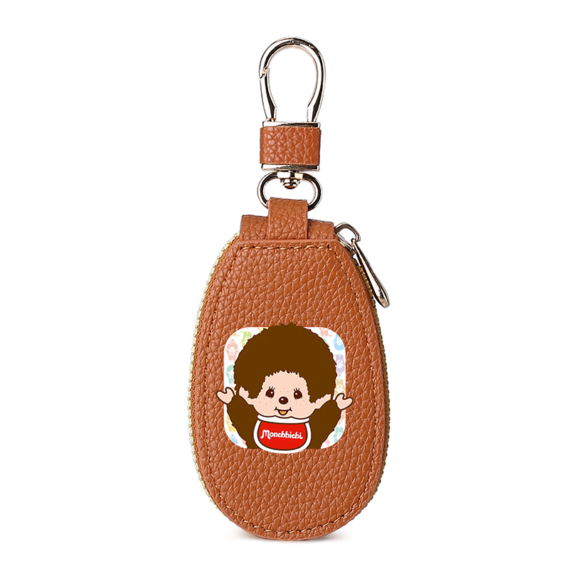 1 szt. MONCHHICHI Skórzany Por – Accordion Wallet Zip recenzja i cena