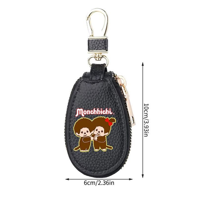 1 szt. MONCHHICHI Skórzany Por – Accordion Wallet Zip recenzja i cena