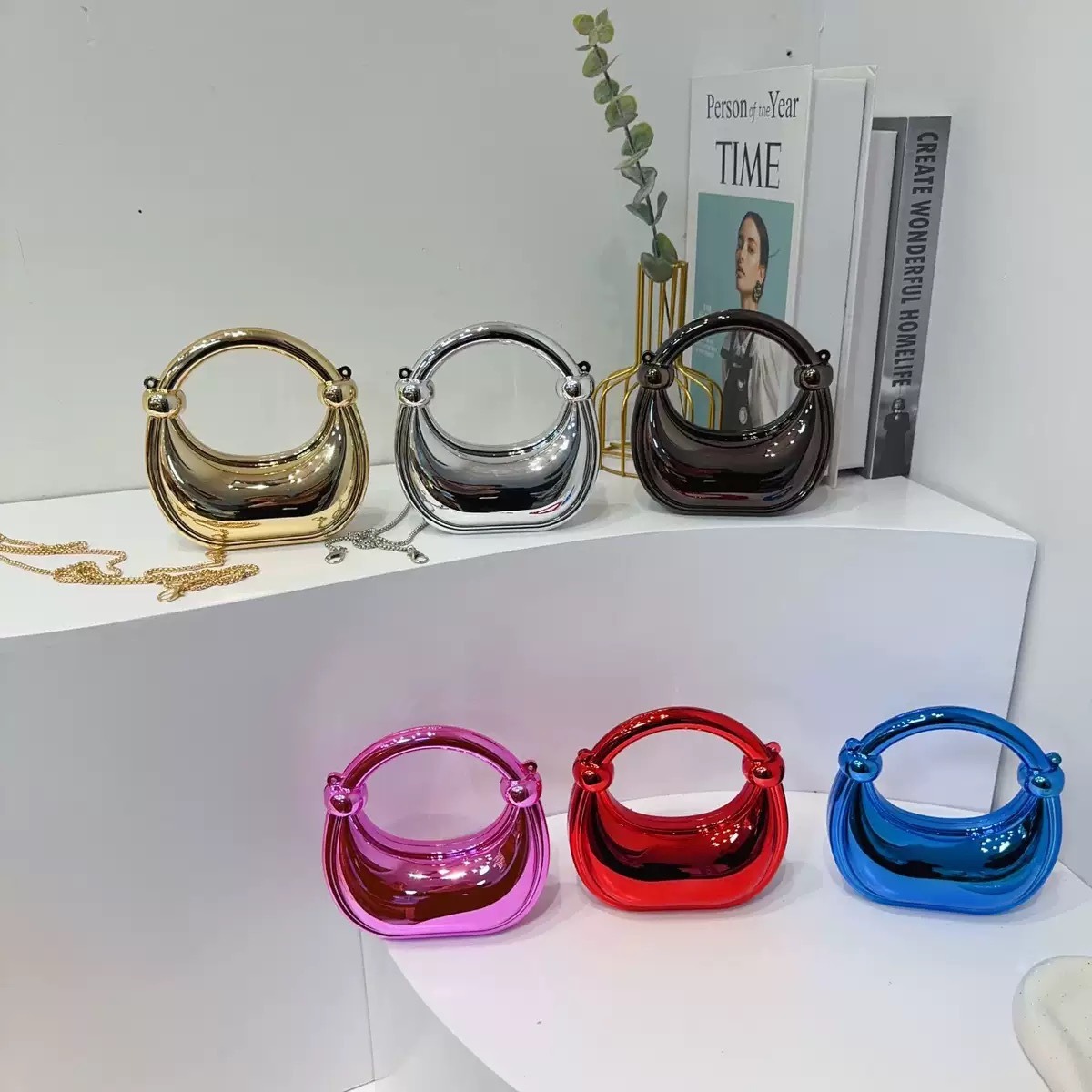 Mini złota torebka wieczorowa  – Luxury Bags Designer recenzja i cena